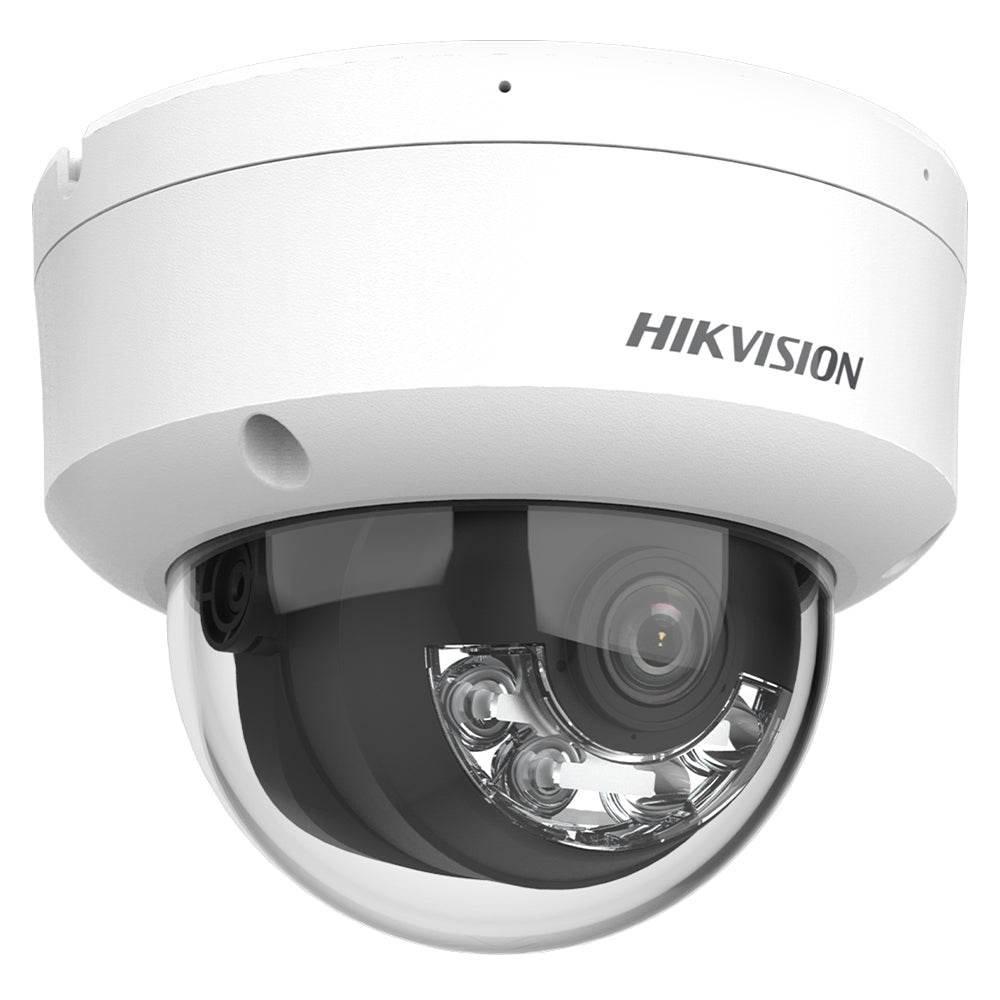 Hikvision DS-2CD1183G2-LIU 8 MP Smart Hybrid Light dome IP camera, side and mounting detail