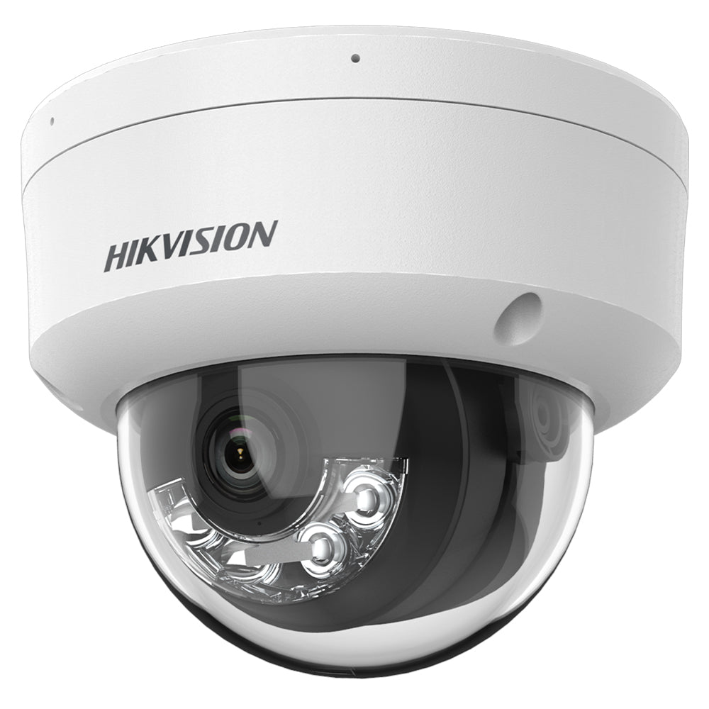 Hikvision DS-2CD1183G2-LIU 8 MP Smart Hybrid Light dome IP camera, front view