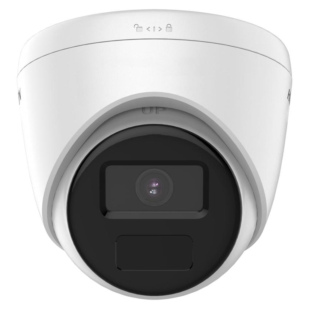 Hikvision DS-2CD1321G0-I 2 MP IR night vision turret IP camera, angled view