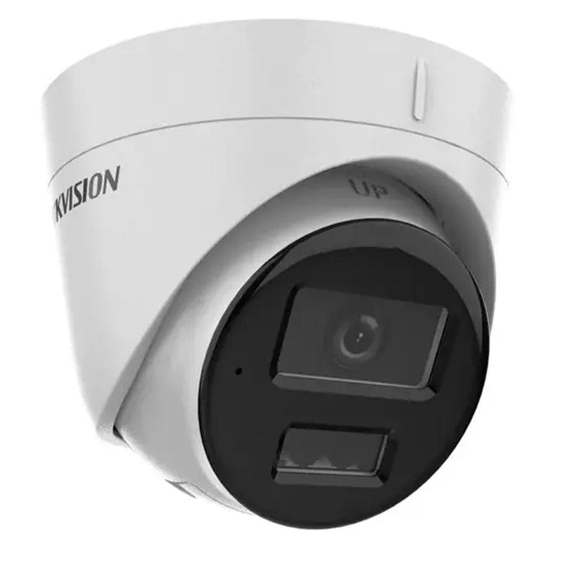 Hikvision DS-2CD1323G2-LIUF 2 MP Smart Hybrid Light turret IP camera, side and mounting detail