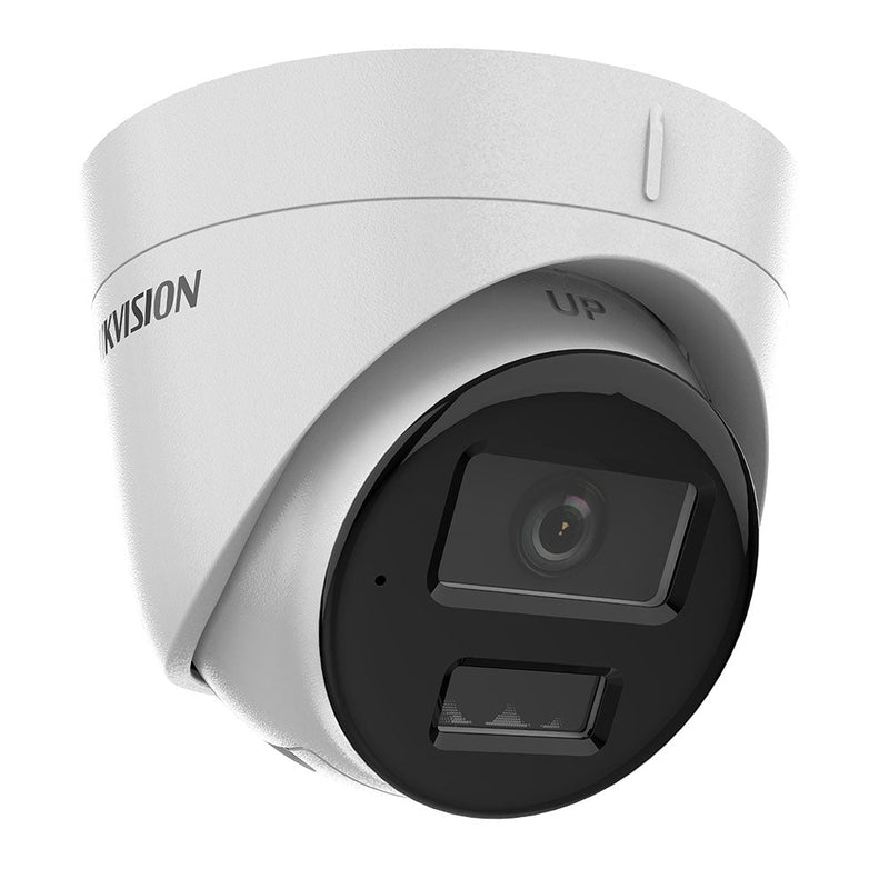 Hikvision DS-2CD1323G2-LIU 2 MP ColorVu turret IP camera, side and mounting detail