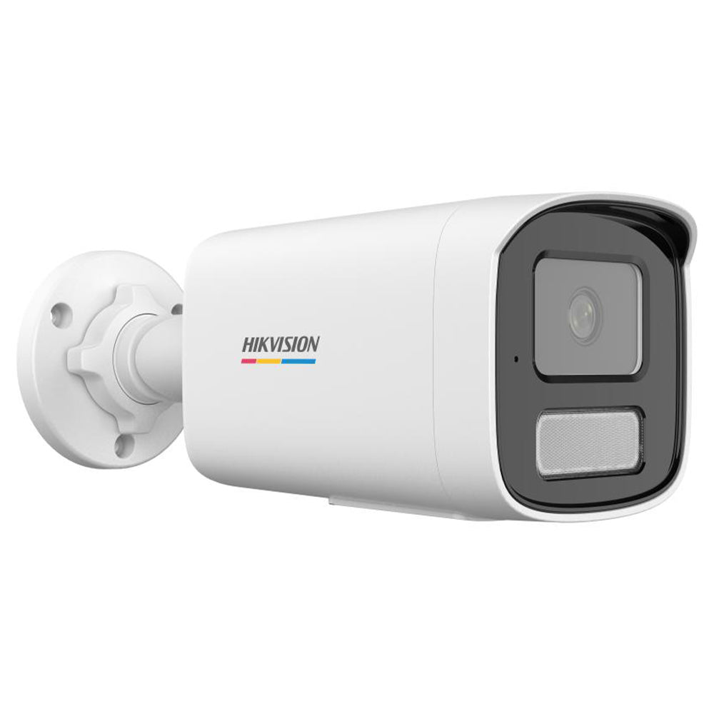 Hikvision DS-2CD1T47G3-LIUF/SL 4 MP ColorVu bullet IP camera, side and mounting detail