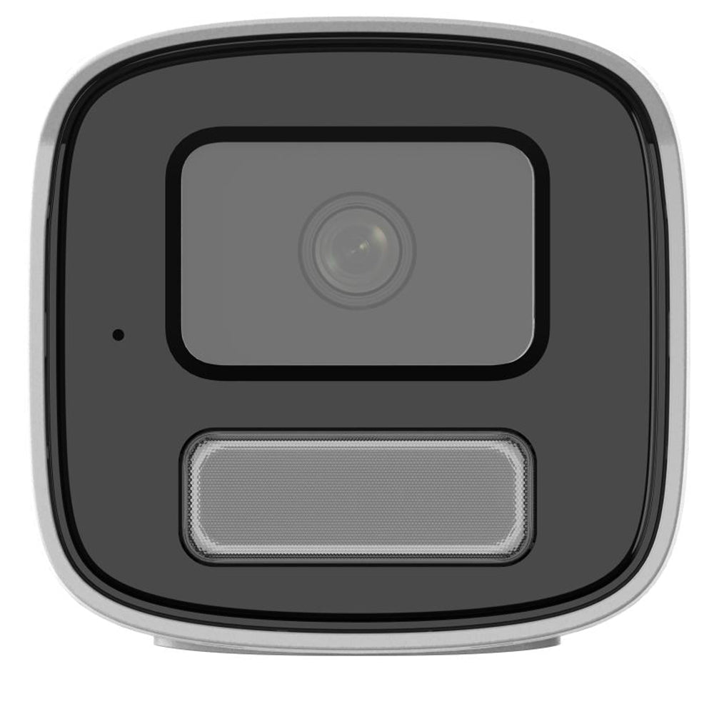 Hikvision DS-2CD1T47G3-LIUF/SL 4 MP ColorVu bullet IP camera, angled view