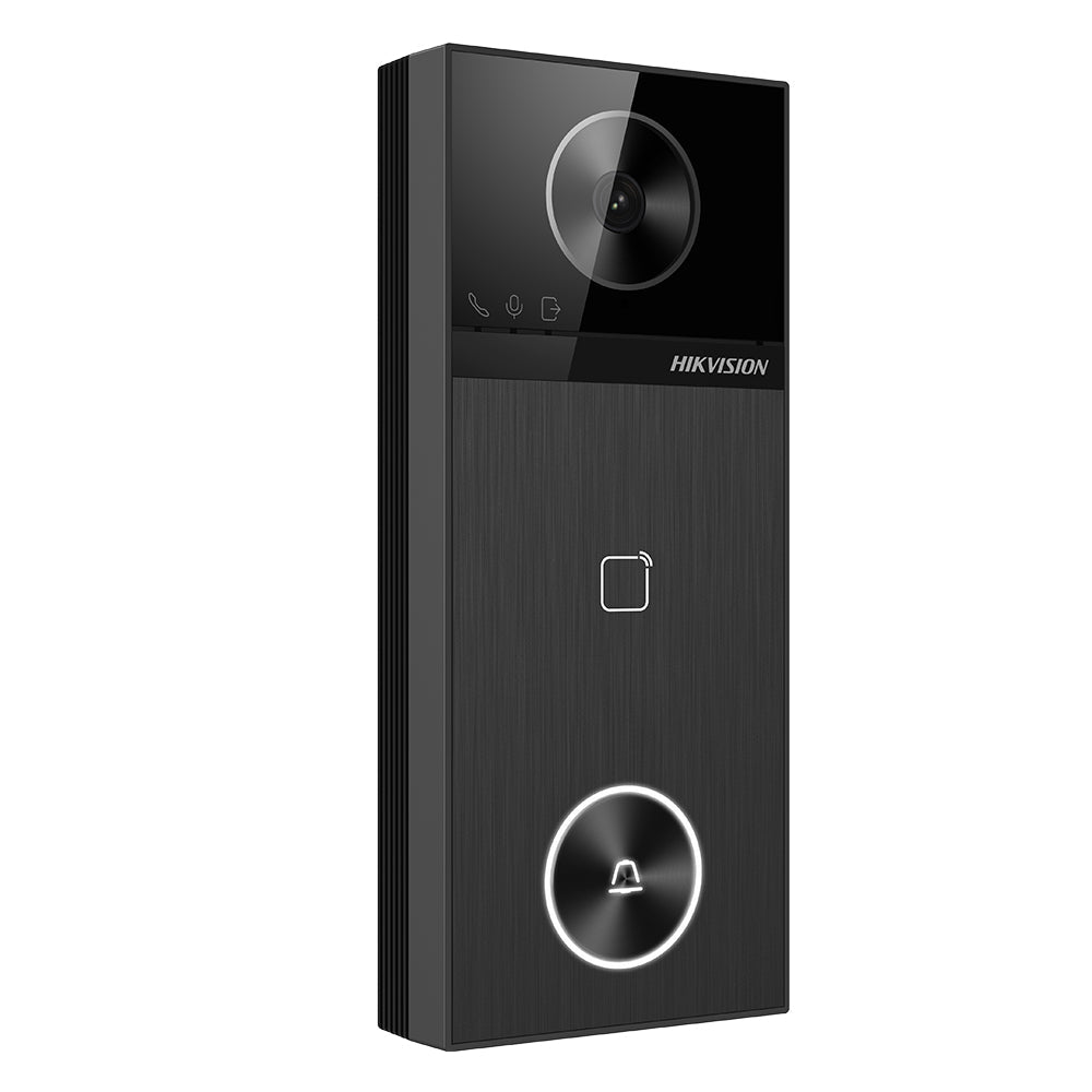 Hikvision DS-KIS610-P complete IP video intercom kit, in the box