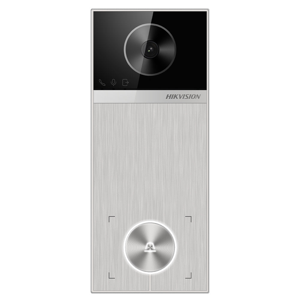 Hikvision DS-KIS611-S complete IP video intercom kit, detail view
